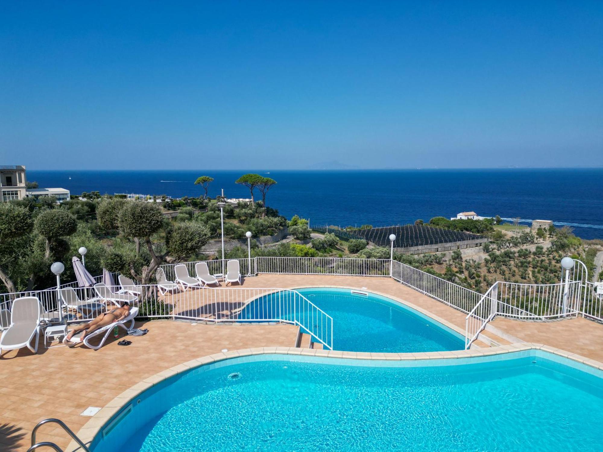 Hotel Villa Lubrense Sorrento Massa Lubrense Extérieur photo